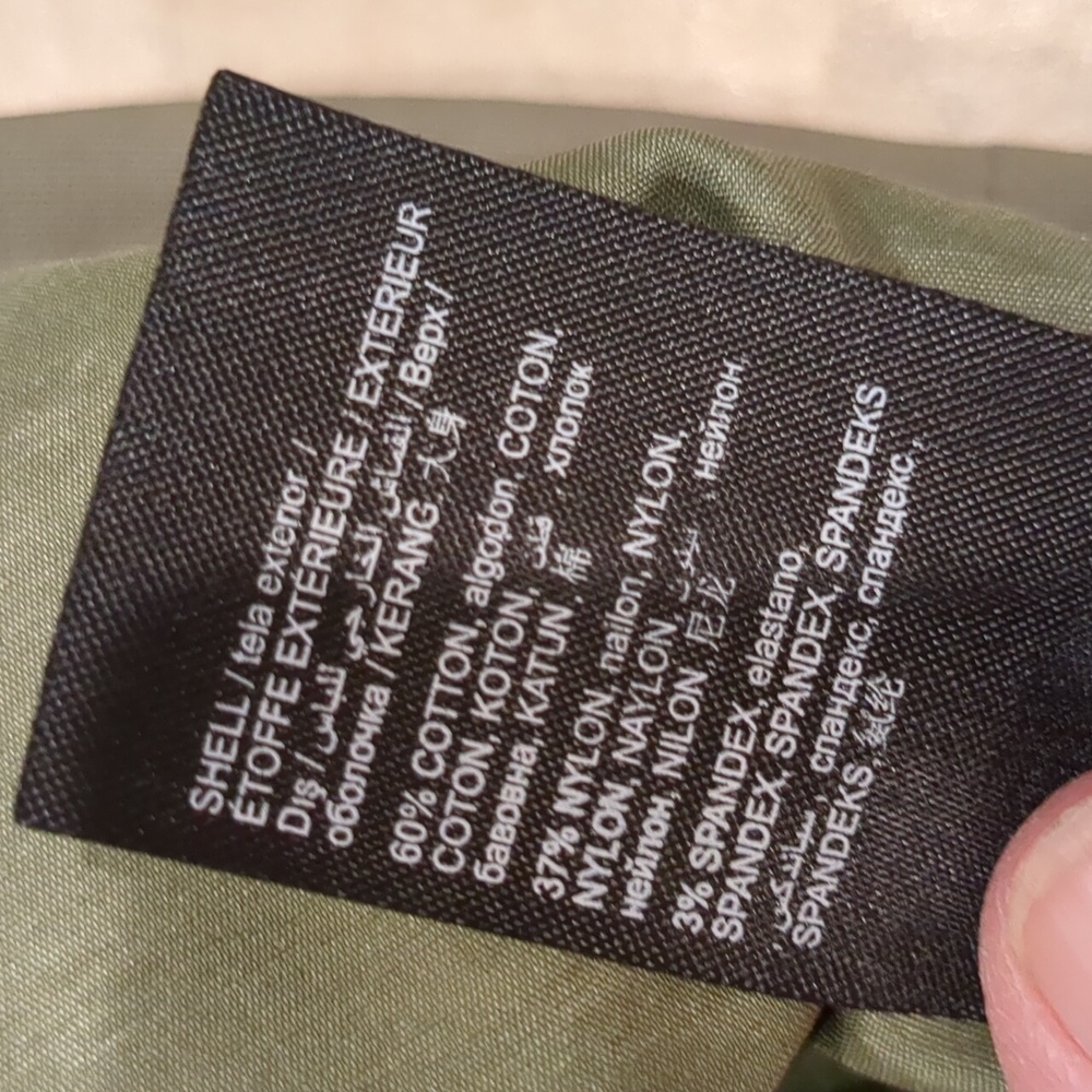 Bebe Olive Double-Breasted Jacket - image 6